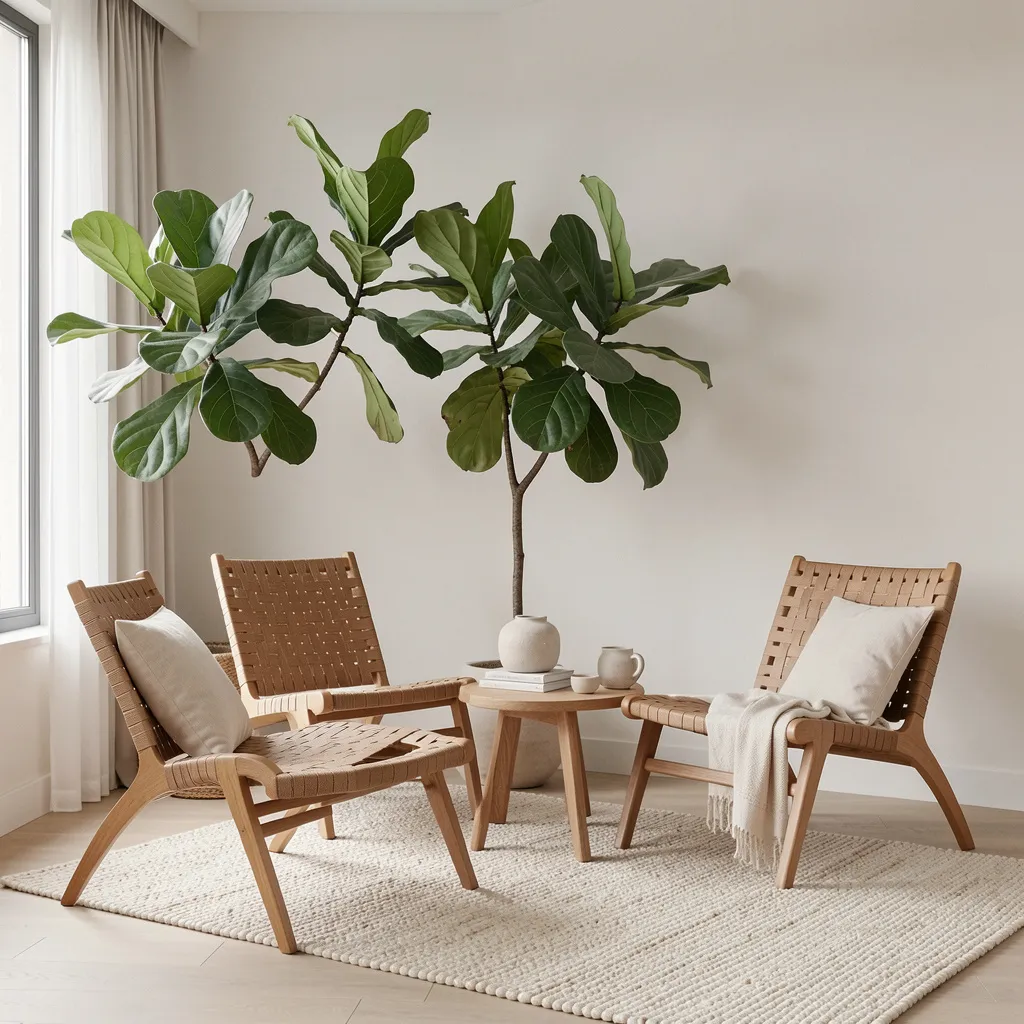 Calm Space relaxation zone with plants and seating