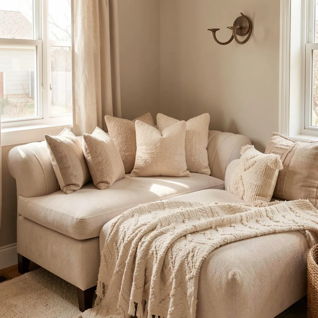 Indoor Nook relaxation zone with soft seating